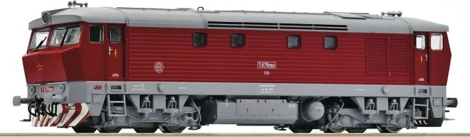 Diesel Locomotive T 478 1184 Bardotka CSD