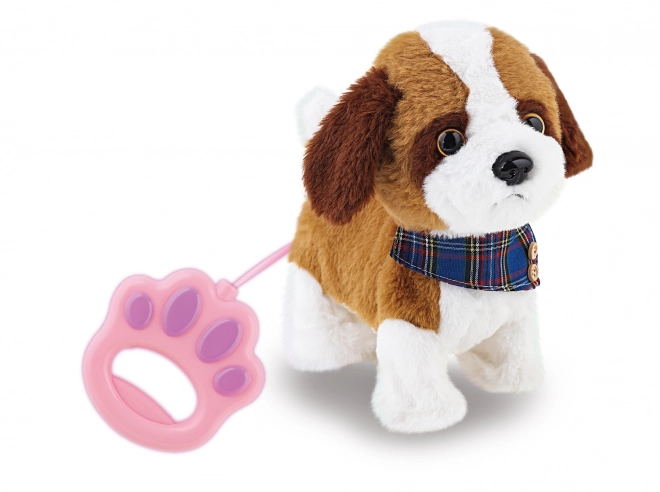 Hond die loopt met effecten aan kabel 22 cm