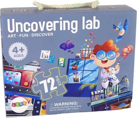 Puzzle éducatif pour enfants Laboratoire 72 pièces