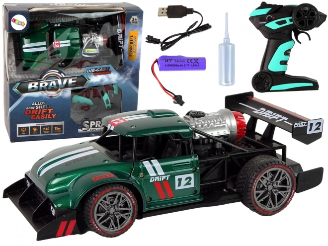Afstandsbediende sportwagen R/C 1:16 – zelené