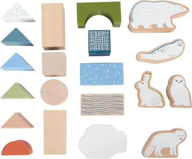 Small Foot Houten Blokken "Arctic"