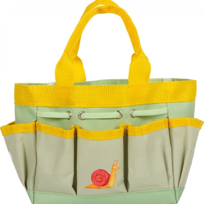 Children's Gardening Tool Set in a Tiny Garden Bag