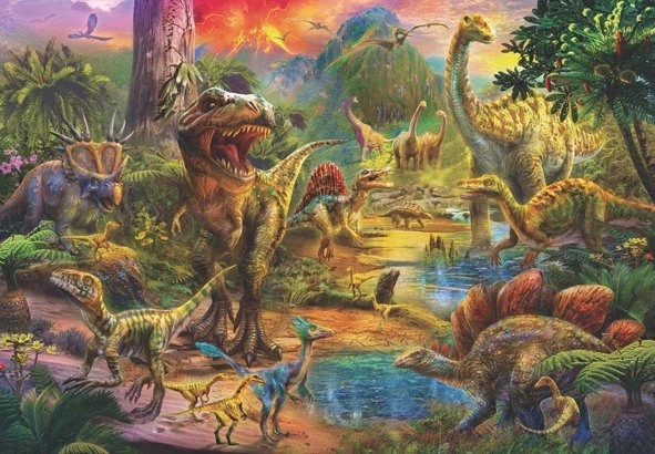 Anatolian puzzel Koninkrijk van de dinosauriërs 500 stukjes