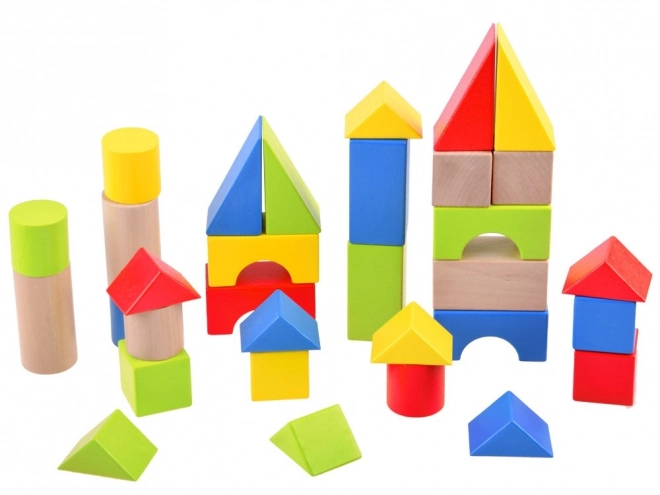 Wooden Walker with Blocks for Children
