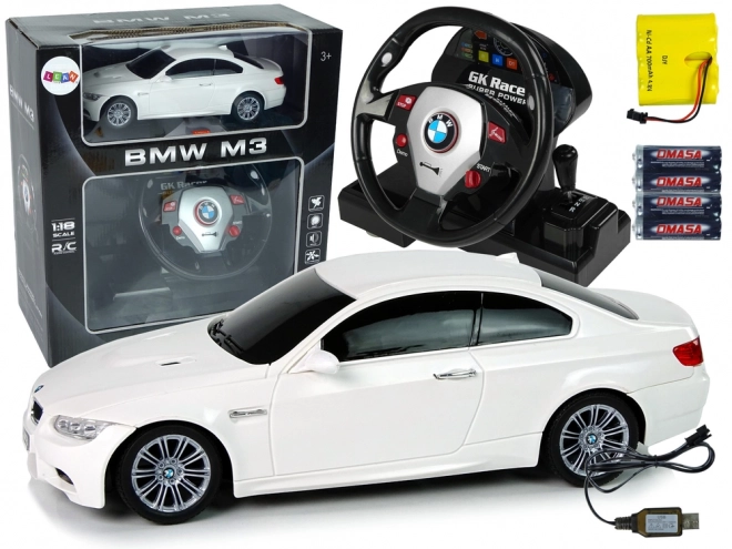 Raceauto op afstandsbediening BMW M3 met stuur