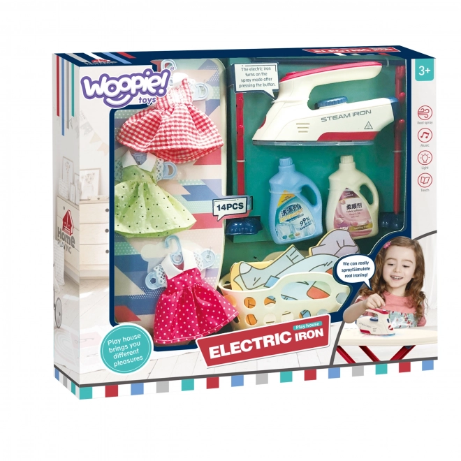 Woopie grote set voor strijken met strijkijzer en accessoires