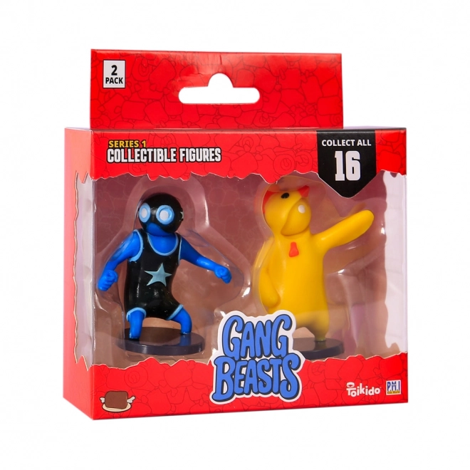 Gang Beasts verzamelbare figuren 2 pack serie 1