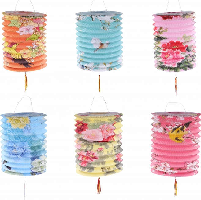 Lantern Cylinder Nature 16 cm