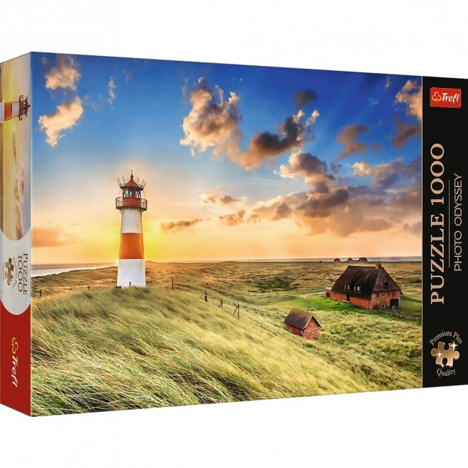 TREFL Puzzel Premium Plus Photo Odyssey: Vuurtoren op eiland Sylt 1000 stuks