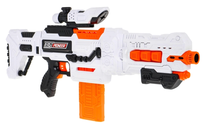 Adjustable blaster length