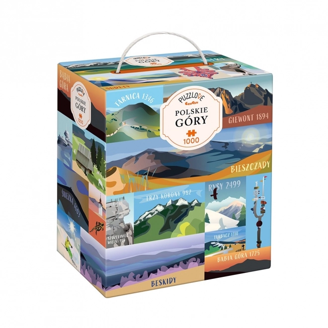 Puzzel Puzzlove Poolse Bergen 1000 stukjes