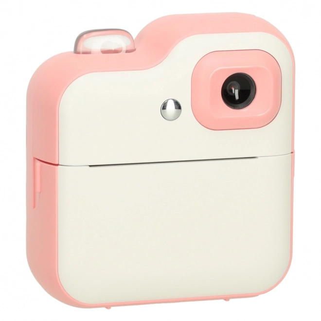 Appareil photo instantané pour enfants avec impression thermique 24MP et 1GB de mémoire – rose