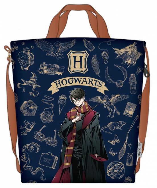 Harry Potter shopper navy & gold