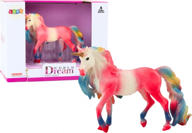 Sammlerfigur großer rosa Einhorn 11 cm