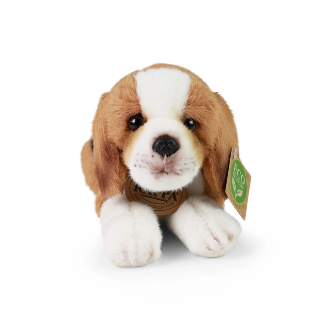 Pluchen beagle 20 cm milieuvriendelijk