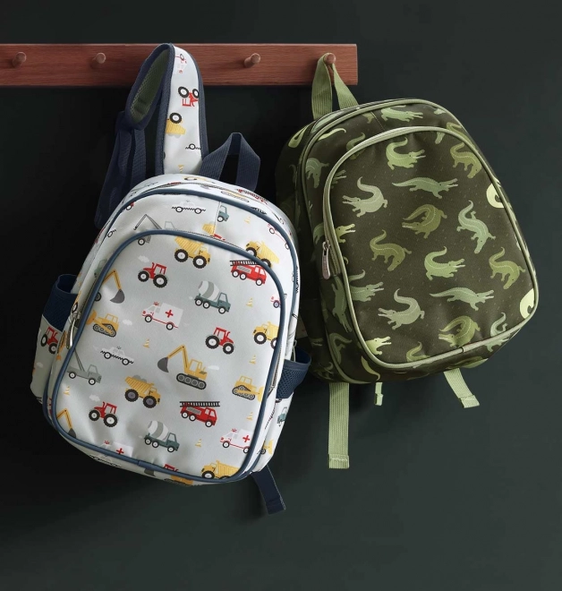 A Little Lovely Company Kindergartenrucksack – Fahrzeuge