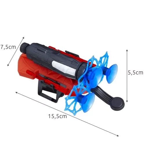 Netzwerfer mit Handschuh und 3 Pfeilen