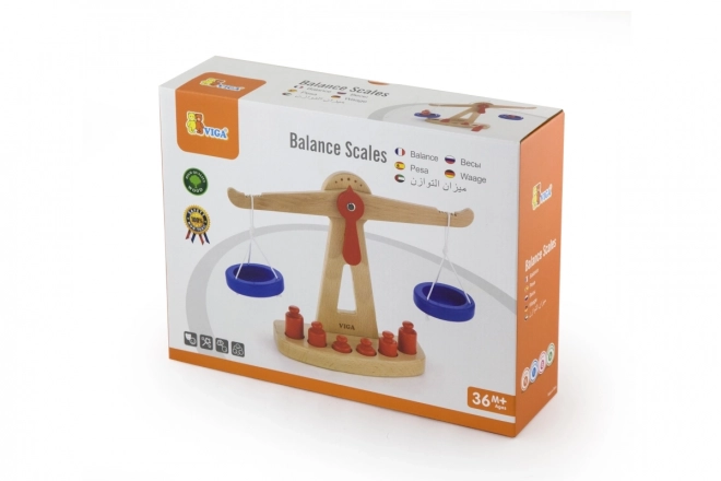 Wooden Balance Scale for Children Viga