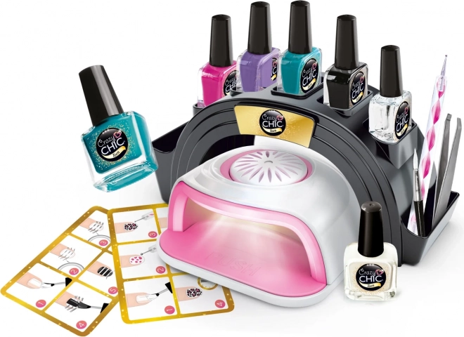 Set voor nagelstyling Crazy Chic