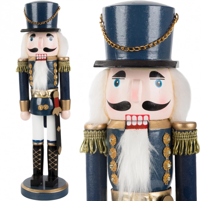 Houten notenkraker soldaat kerstdecoratie