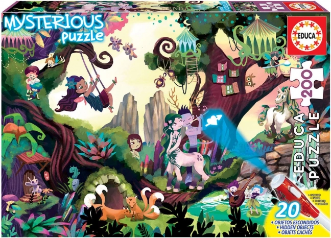 Mysterious puzzle Magical Forest 200 pieces by Educa