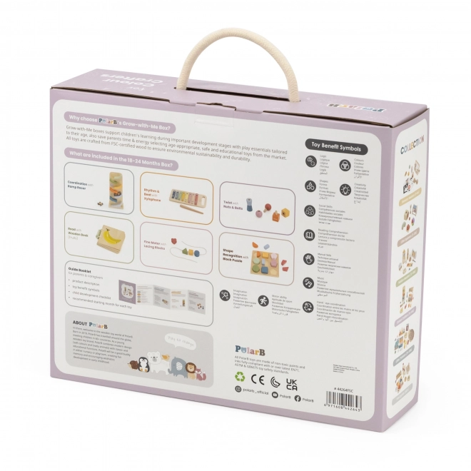 Houten activityset voor kinderen