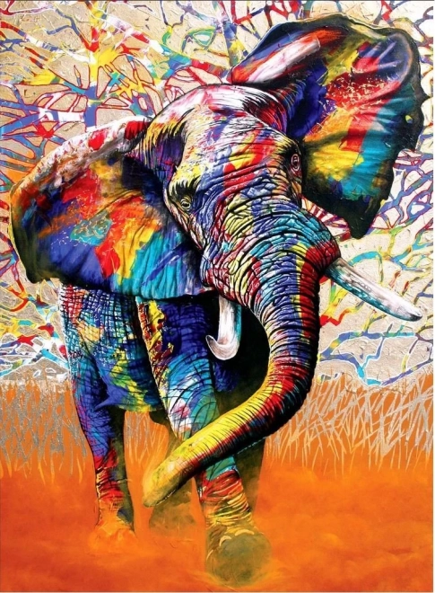 Puzzel Afrikaanse Kleuren 1000 Stukken
