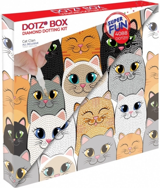 Kit Diamond Dotz - Clan des Chats