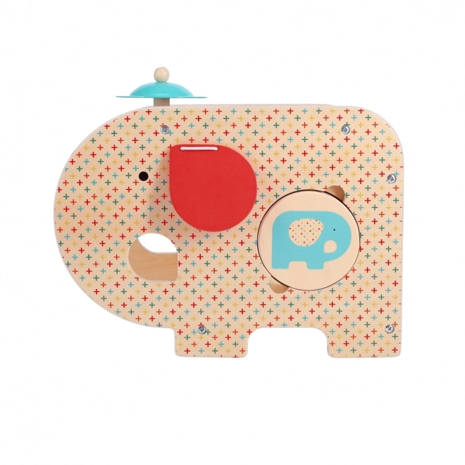 Holzmusik-Elefant 5v1 Petit Collage