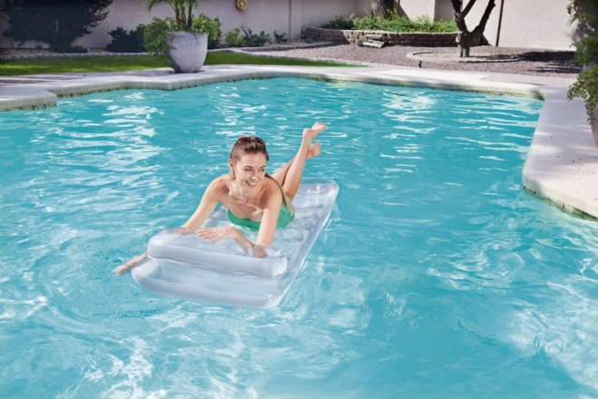 Dual-chamber Inflatable Bestway Mattress with Pillow