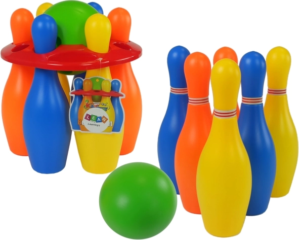 Set de quilles coloré pour enfants 6 pcs, 26 cm