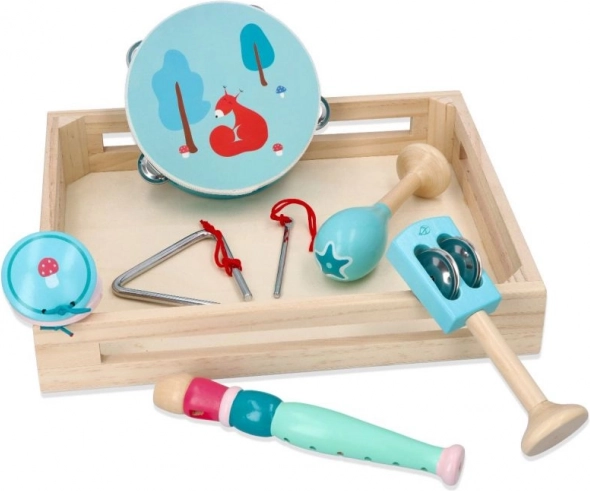 Muziekinstrumenten voor kleine ontdekkers van geluiden