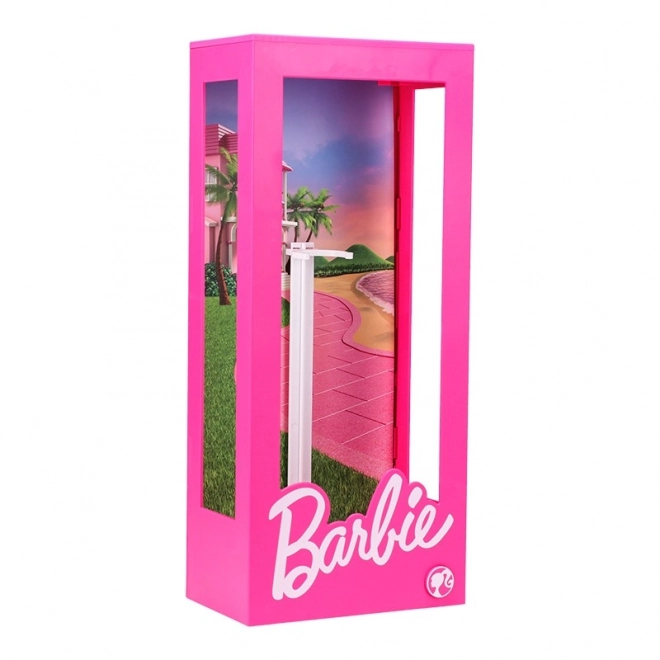 Barbie verlichte vitrine voor poppen