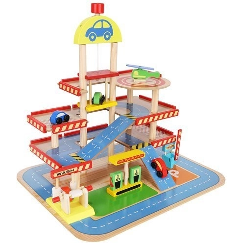 Houten parkeergarage