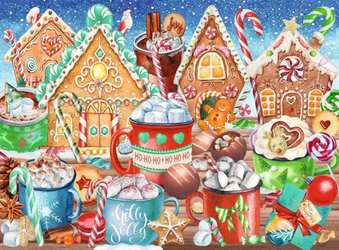 Puzzel Zoete Kerst XXL 200 stukjes