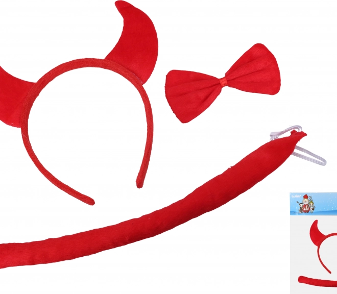 Set of Devil Accessories 3 pcs