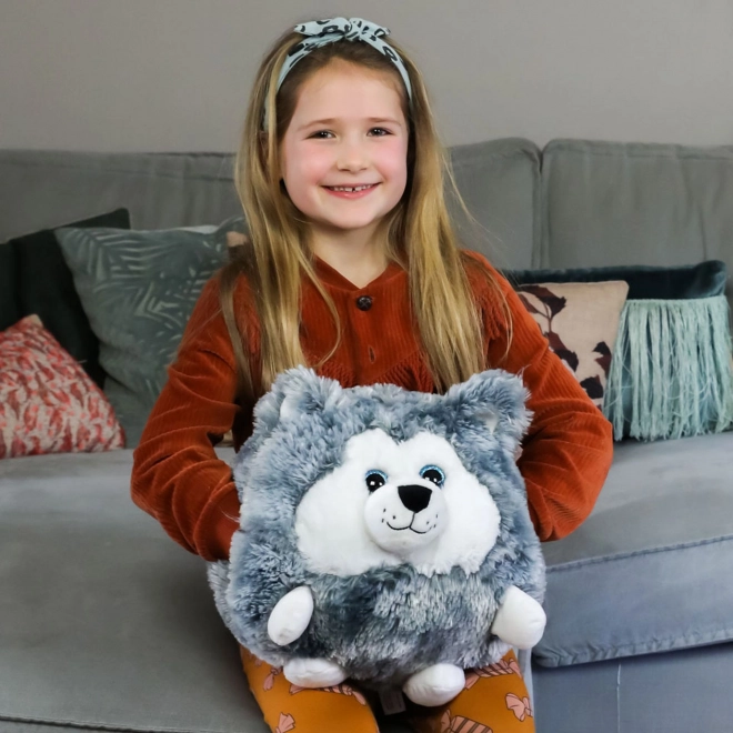 Cozy Noxxiez HW702 Husky - verwarmend knuffelkussen 3 in 1