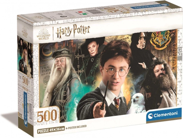 CLEMENTONI Puzzle Harry Potter 500 pieces