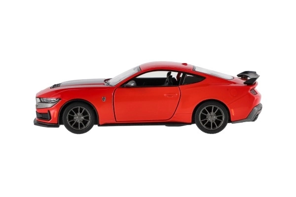Auto Kinsmart 2024 Ford Mustang Dark Horse 1:38 metaal/kunststof 12,5cm 4 kleuren op trek-mechanisme 12st per doos