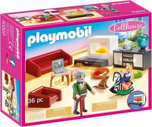 Poppenhuis set Gezellige woonkamer