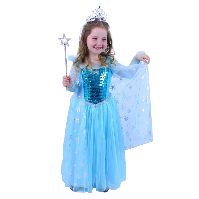 Kinderkostuum sneeuwprinses (M)