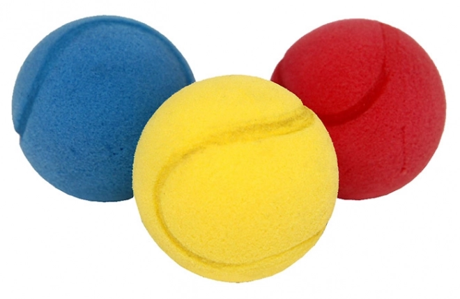 Schuim gekleurde balletjes voor soft tennis - 3 stuks