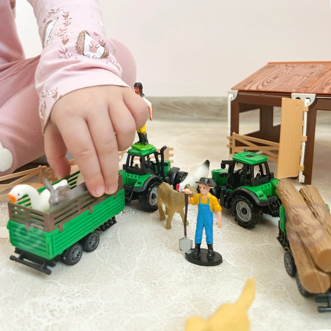 Kleine boer XL figuren boerderij