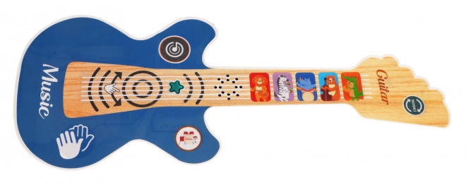 Gitaar voor kinderen met lichtfunctie