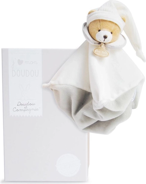 Doudou gift set plush teddy bear 25 cm