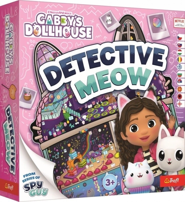 Detective Meow – cooperative observation game Gabby’s Dollhouse by Trefl
