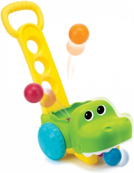 Pakt en laat gekleurde balletjes los