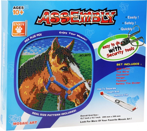 Large Mosaic: Horse