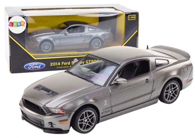 Ford Shelby GT500 schaal 1:24 Aandrijving zilver