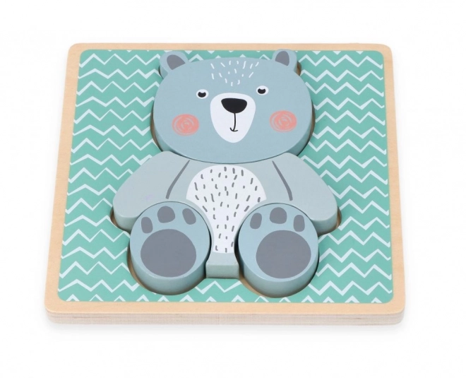Holz-Kinderpuzzle - Bär